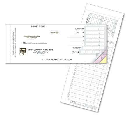 Booked Deposit Tickets - Quick Entry Format