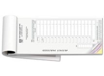 Booked Deposit Tickets - Easy Scan Format