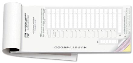 Booked Deposit Tickets - Easy Scan Format