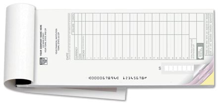 Deposit Ticket Books - Maximum Entry Format