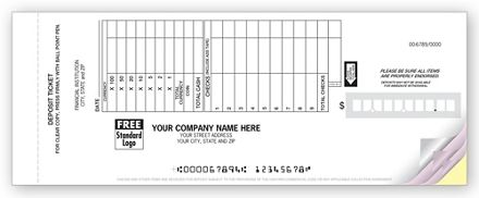 Booked Deposit Tickets - Retail Format