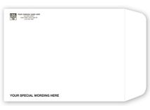 White Mailing Envelope, Open End 1013EW