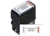 Name and Address Patriotic Stamp - Self Inking