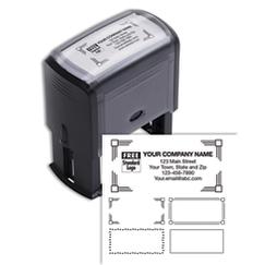 Self-Inking Name and Address Stamp - 6 Lines, 102169L