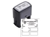 Self-Inking Name and Address Stamp - 6 Lines
