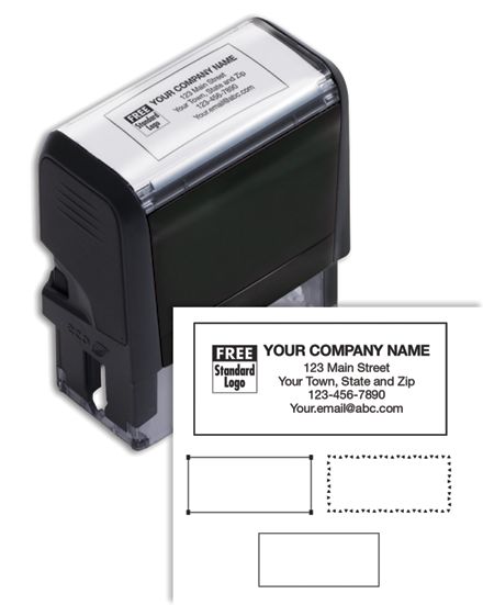 Self-Inking Name and Address Stamp - 5 Lines