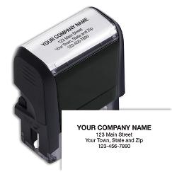 Self-Inking Name and Address Stamp - 4 Lines, 102169S