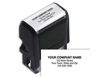 Self-Inking Name and Address Stamp - 4 Lines