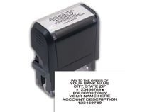 Self-Inking Endorsement Stamp - Widely Accepted Layout