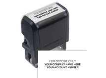 Self-Inking Endorsement Stamp - Custom Layout