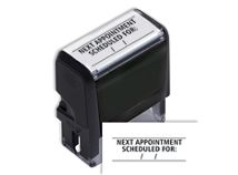 Next Appointment Scheduled For Stamp - Self Inking