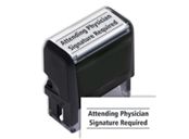 SI Attending Physician Signature Required Stamp