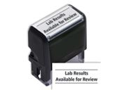 Lab Results Available For Review Stamp - Self Inking