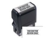 For Doctor Review Only Stamp - Self Inking