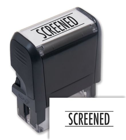 Screened Stamp - Self Inking