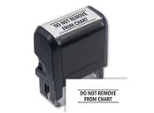 Do Not Remove From Chart Stamp - Self Inking