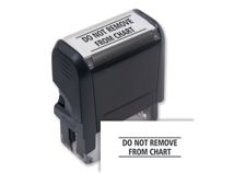 SI Do Not Remove From Chart Stamp