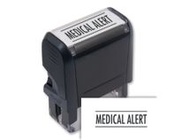 Medical Alert Stamp - Self Inking