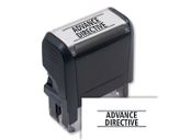 Advance Directive Stamp - Self Inking