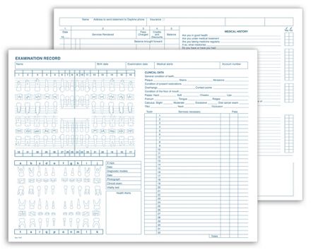 Dental Exam Record, General