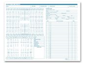 Dental Exam Record, Anatomic & Periodontic Diagrams