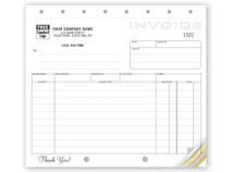 Shipping Invoices, Classic Design, Small Format