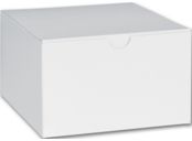 White One-Piece Gift Boxes, 5 x 5 x 3