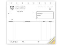 Classic Unlined Small Invoices