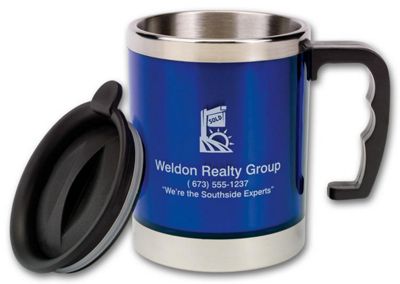 Stainless Desk Mugs 108450
