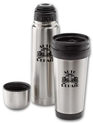 Stainless Thermos and Tumbler Set 108452