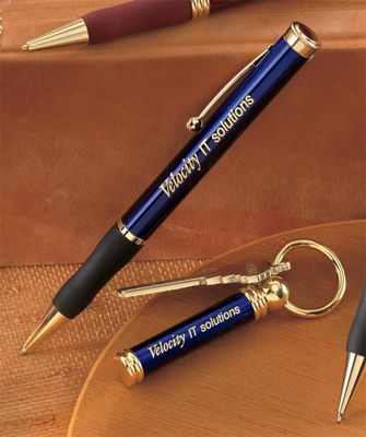 Sophisticate Pen and Key Chain Sets 108628