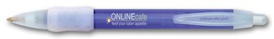 BIC WideBody Ice Retractable Pen with Rubber Grip 108651