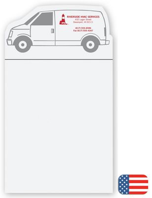 BIC Van Notepad Magnets 108679