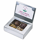 Chocolate Truffle Box with Business Card 108690
