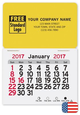 Monthly Magnetic Rectangle Calendar 108745