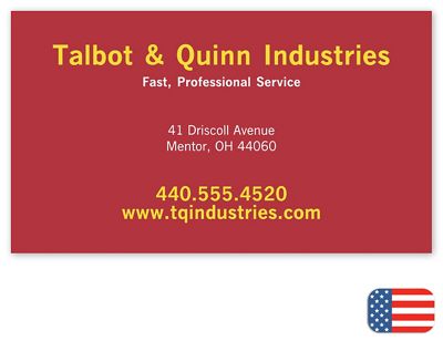 Jumbo Business Card Magnet 108762