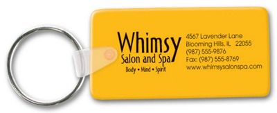 Rectangle Key Tag 108910