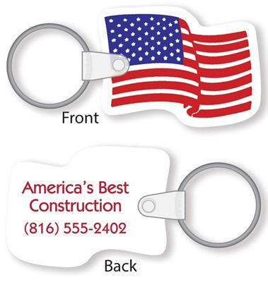 Flag Key Tag 108913