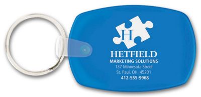 Oblong Key Tag 108914
