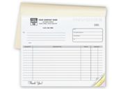 Invoices - Classic Small Lined Booked