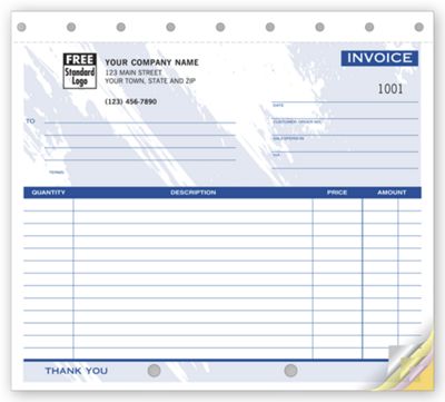 Invoices - Small Lined 108T