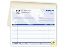 Invoices - Small Lined Booked