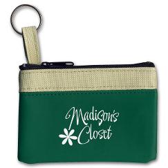 Keyring Zippered Classic Pouch