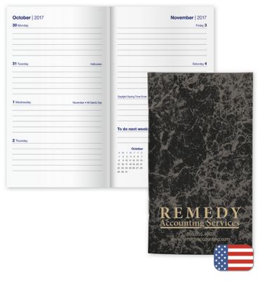 Marble Stitched Weekly Planner 109169