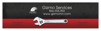 Crescent Wrench Bumper Sticker 109265