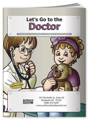 Let's Go To The Doctor Coloring Book 109277