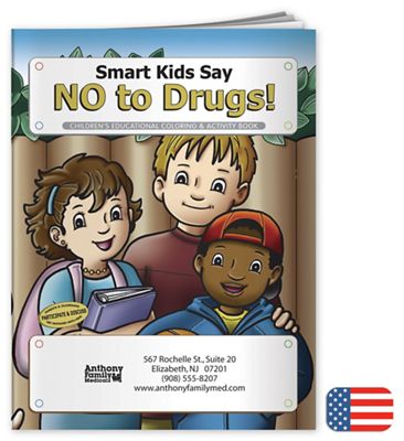 Say No To Drugs Coloring Book 109279