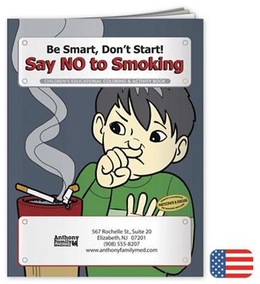 Say No To Smoking Coloring Book 109281