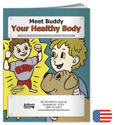 Your Healthy Body Coloring Book 109282