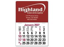 2027 Stick Up Calendar Rectangle